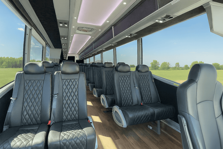 coach bus in Leander