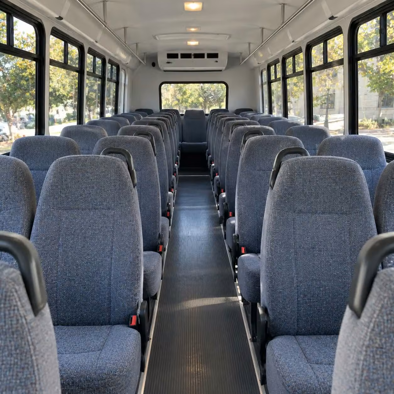 25 passenger minibus inside