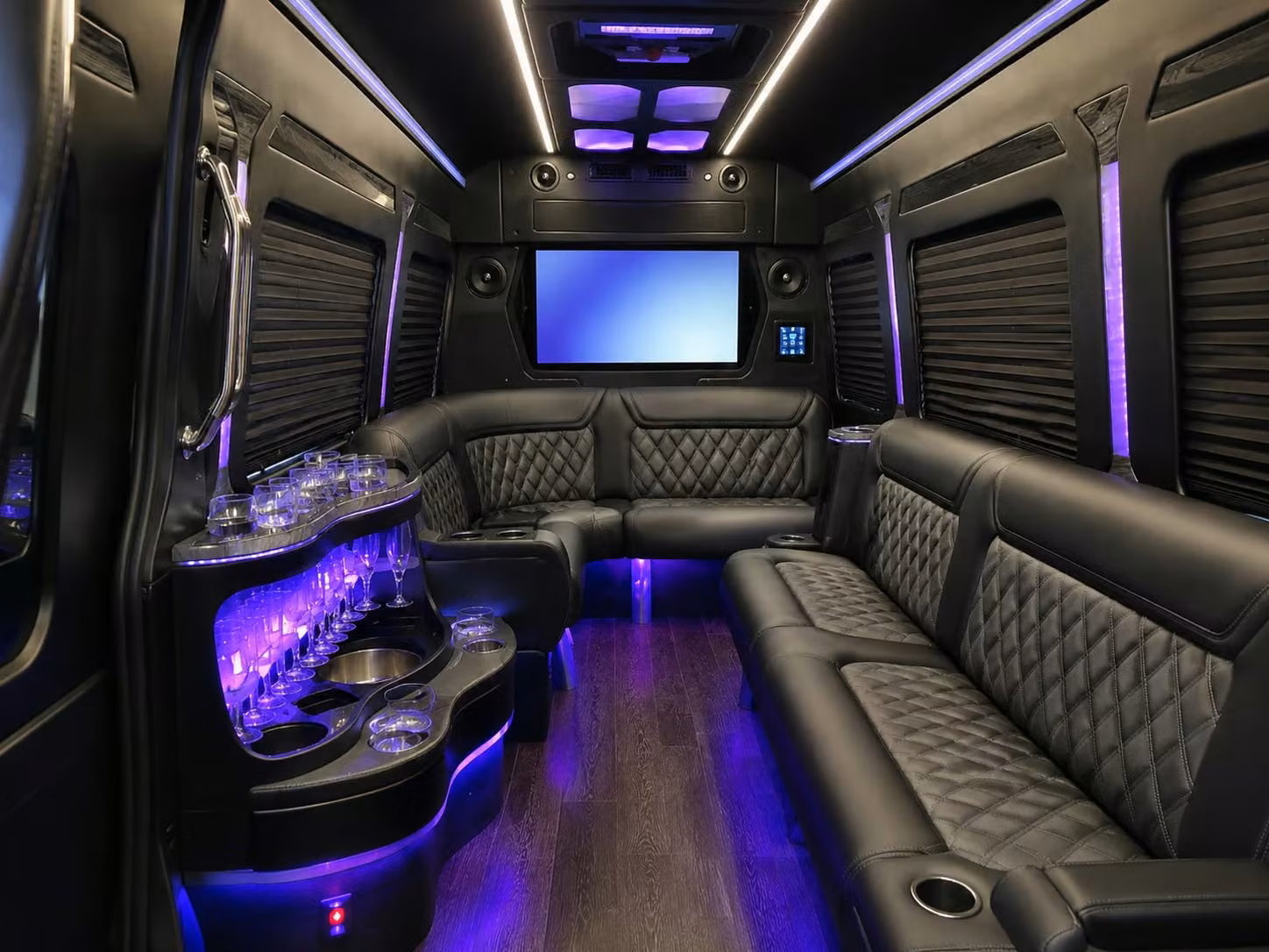 church conference event shuttle bus rentals near leander