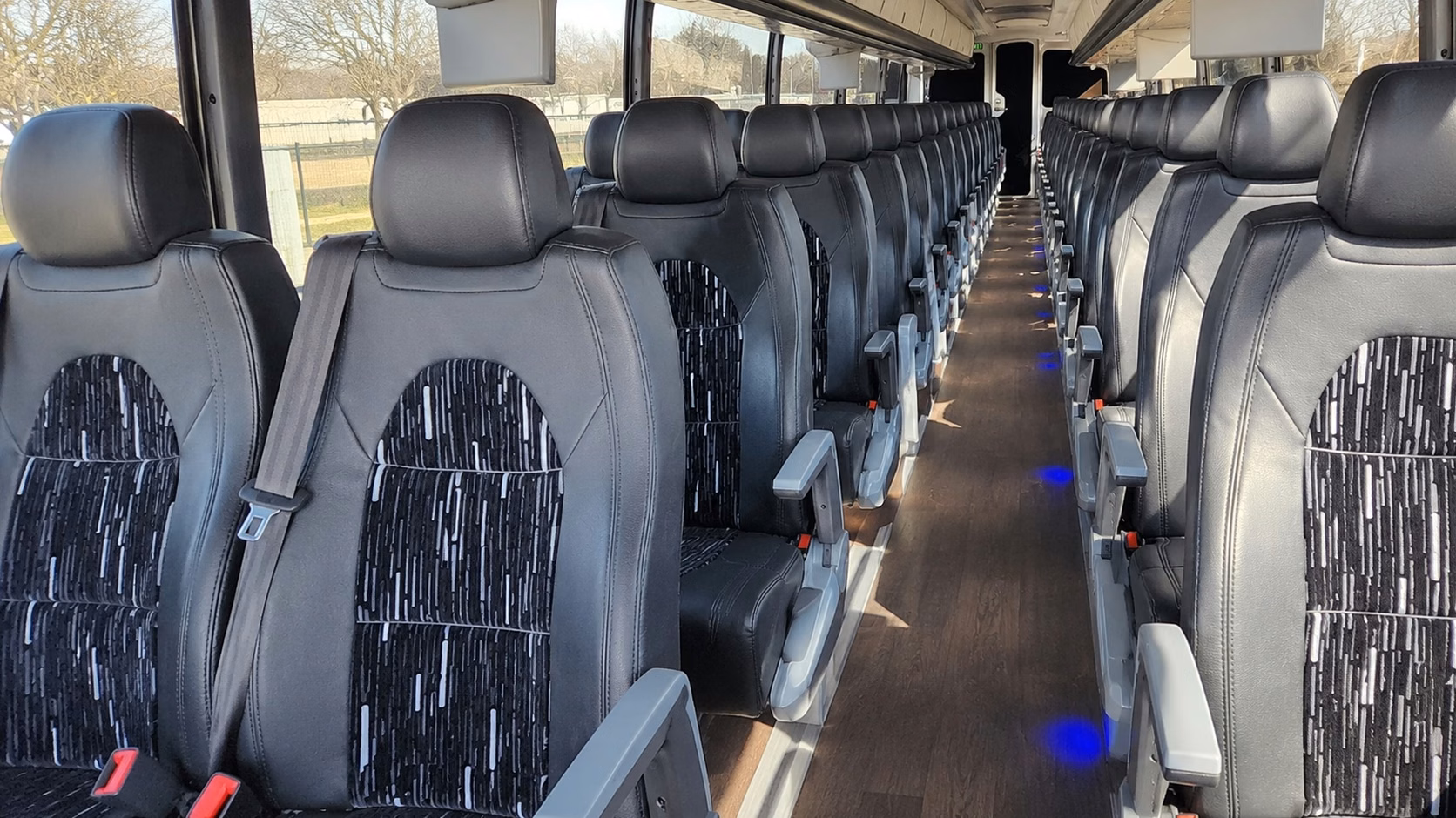 how bus type changes charter bus prices in leander texas