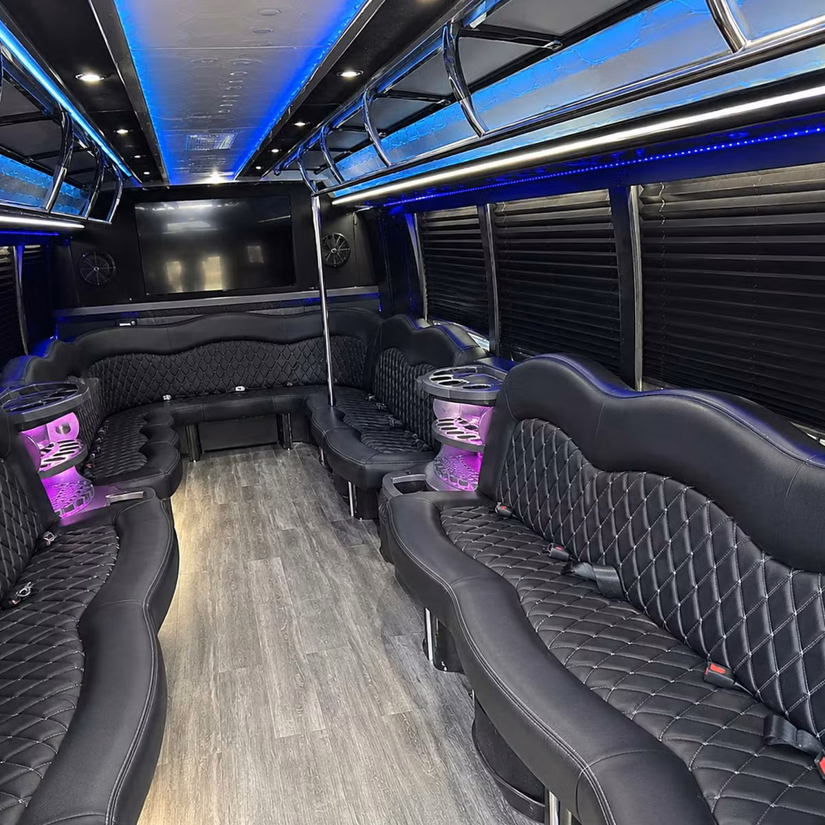 party bus interior