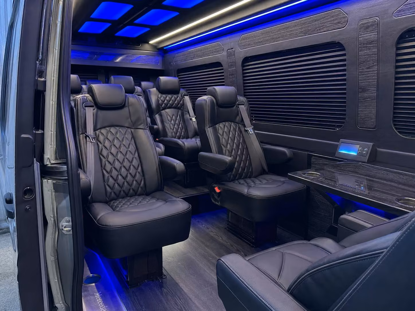 sprinter van transportation for groups and events across leander